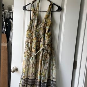 Halter top flower dress